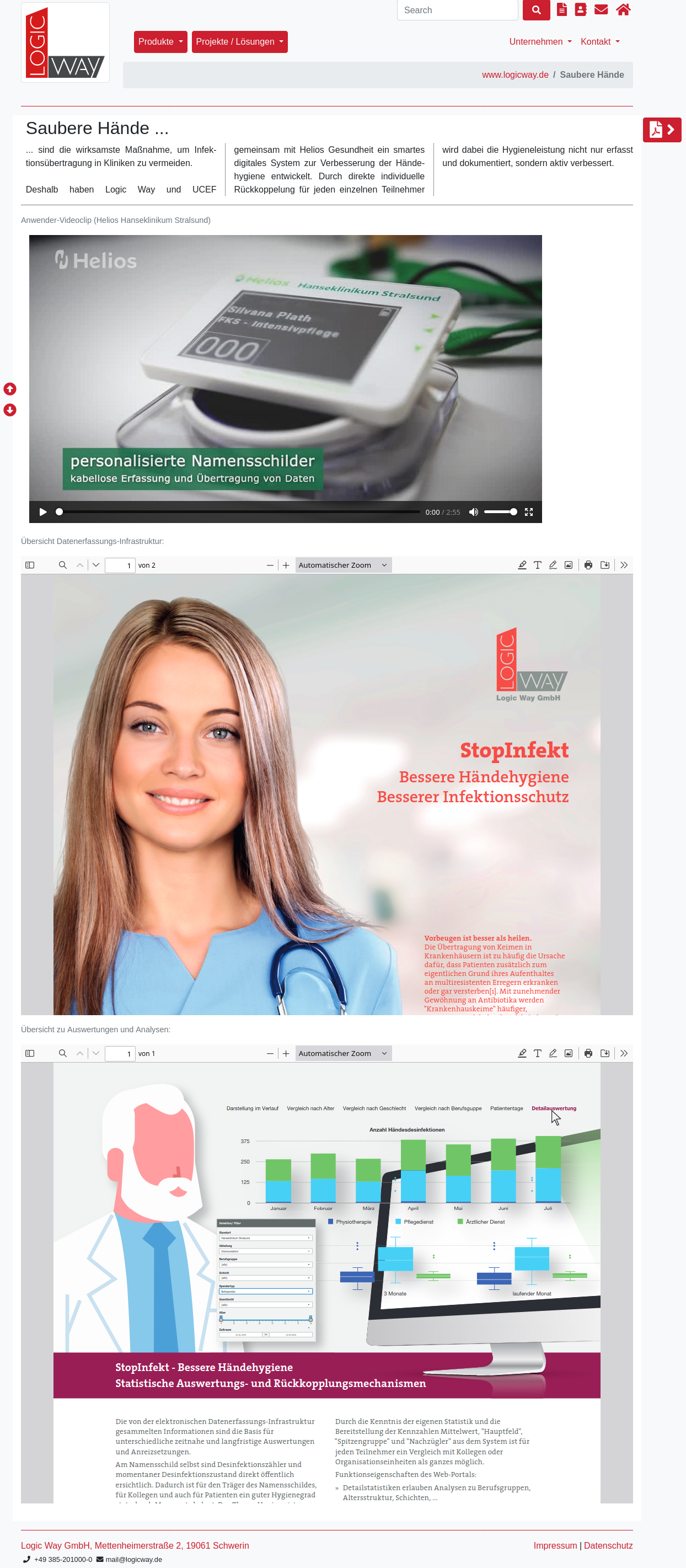 DiSH-O-Klin, Projektstruktur